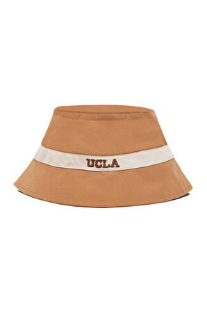 MONTEBELLO Kahve Bucket Nakışlı - Unisex Şapka