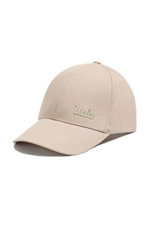 NEO Bej Baseball Cap Nakışlı - Unisex Şapka