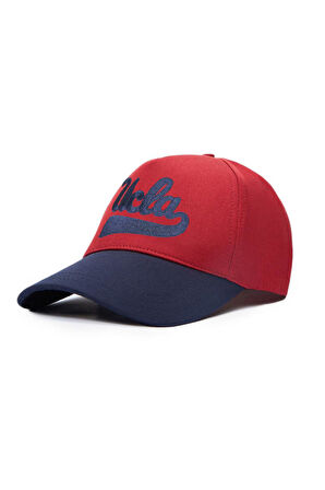 MAYER Bordo Baseball Cap Nakışlı - Unisex Şapka