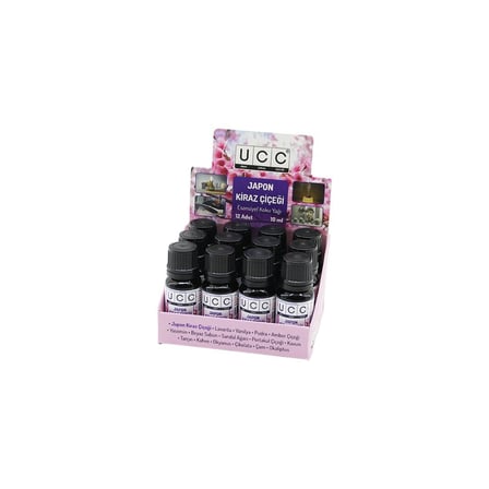 Kokulu Yağ Oda Kokusu Buhardanlık Yağı Japon Kiraz Çiçeği Esansiyel Koku - 10 ml - Esans Yağı