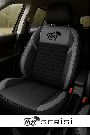 Skoda Superb Ambition 1.6 Tdi Cr 105 Greentech 2015 UYUMLU THOR SERİSİ TAM SET TAY TÜYÜ OTO KILIF GRİ