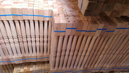 AHŞAP MERDİVEN KORKULUK 75 CM 10 LU SET