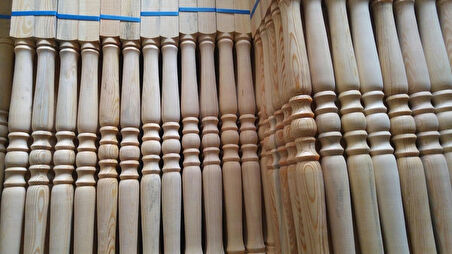 AHŞAP MERDİVEN BABA 95 CM 10 LU SET