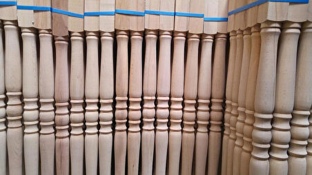 AHŞAP MERDİVEN BABA 95 CM 10 LU SET