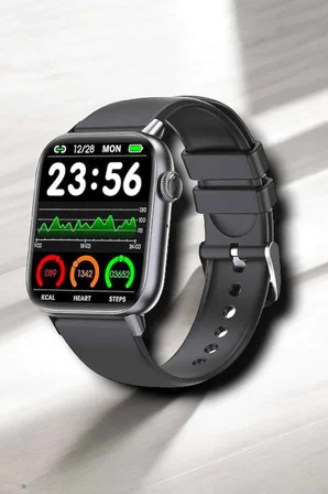 Suya Dayanıklı Bluetooth Akıllı Saat GPS, Adımsayar, Nabız & Sağlık Takibi