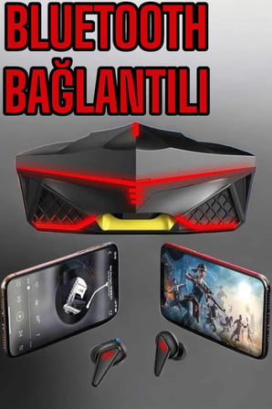 Yeni Nesil Oyuncu Kulaklığı Gürültü Önleyici Uzun Pil Ömrü Bluetooth Bağlantılı -