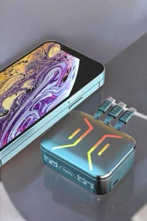 Kablosuz Bluetooth Kulaklık Powerbankli Uzun Pil Ömrü Yüksek Ses Kaliteli -