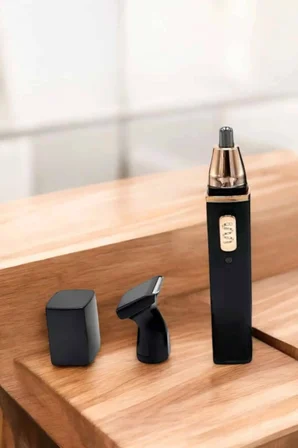 Seyahat Tipi Mini Taşınabilir Siyah Burun Kulak Yanak Kıl Ve Tüy Temizleme Makinesi