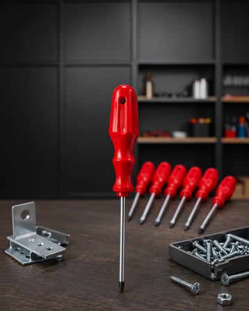 7 Parça Tornavida Seti Ergonomik Saplı
