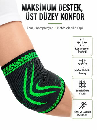 Dirsek Korumalı Kompresyonlu UCZZ804DİRSEKLİK