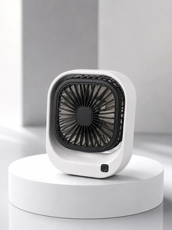 Şarjlı Masaüstü Fan 3 Kademeli Güçlü Hava Akışı