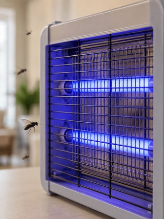 Elektrikli Böcek Öldürücü 12W Çift UV Işıklı UCZZBZ01-2