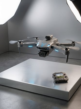 Uzaktan Kumandalı Çift Kameralı Hobi ve Fotoğraf Drone'u -