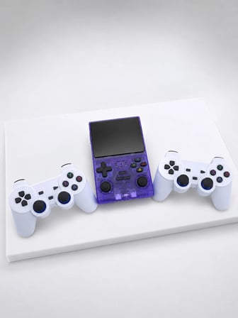 Retro Oyun Konsolu 2 Kablosuz Oyun Kolu ve IPS Ekranlı