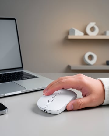 Kablosuz Hafif Ergonomik Mouse 5000 DPI