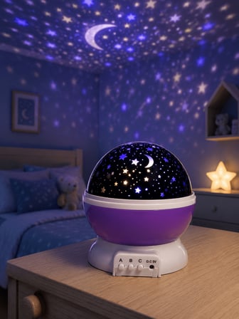 Gece Lambası Yıldız Projeksiyonu UCZZSTARMSTRMOR