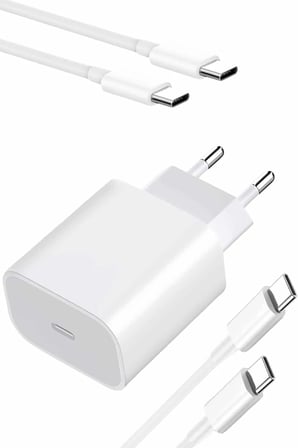 Type-C Hızlı Şarj Özellikli Cihazı USB-C Kablo Dahil