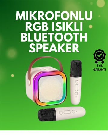 Taşınabilir Bluetooth Karaoke Sistemi – Geniş Pil Kapasitesi