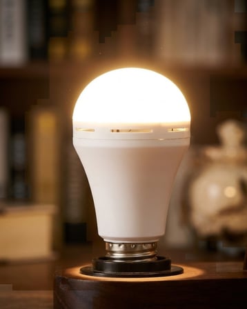 Şarj Edilebilir LED Ampul 6500K E27 Uzun Ömürlü