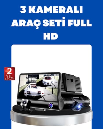 G-Sensör, Park Modu ve Döngüsel Kayıt Destekli Araç DVR -