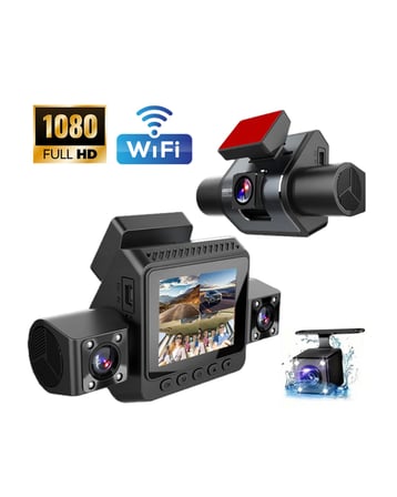 Full HD Araç Kamerası 170 Derece Geniş Açılı Park Modlu Kayıt Cihazı -