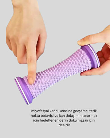 Ayak Masaj Aleti Kirpi Masaj Topu Kompakt Taşınabilir