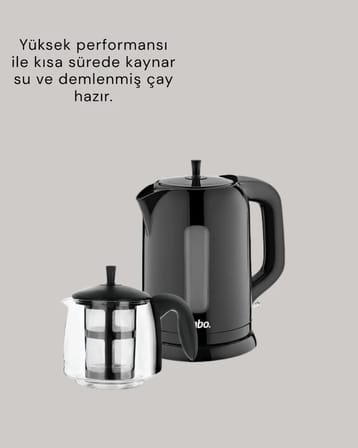 Susuz Çalışma Emniyetli Sinbo Elektrikli Çay Makinesi