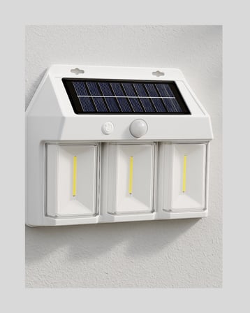 Dış Mekan Solar Duvar Lambası – 120° Hareket Algılama, 3 Işık Modu Yeni Nesil -