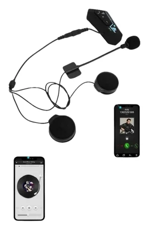 Intercom Bluetooth Kask Kulaklık Motosiklet Kulaklık 5.0 Bluetooth -