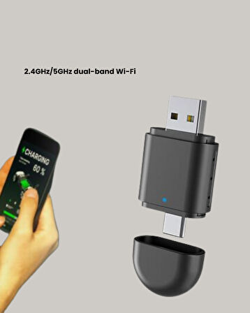 Kablosuz CarPlay Dönüştürücü - Akıllı Tak & Çalıştır Araç Adaptörü