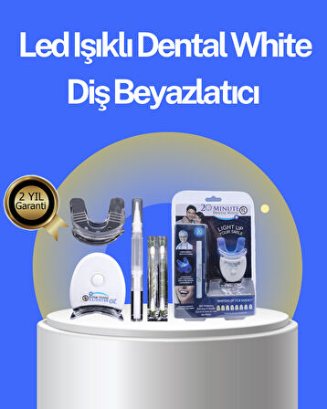 Evde Kullanıma Uygun LED Teknolojili Diş Beyazlatma Kiti