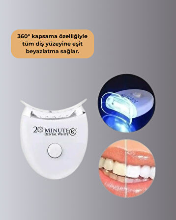 LED Işıklı Profesyonel Diş Beyazlatma Seti