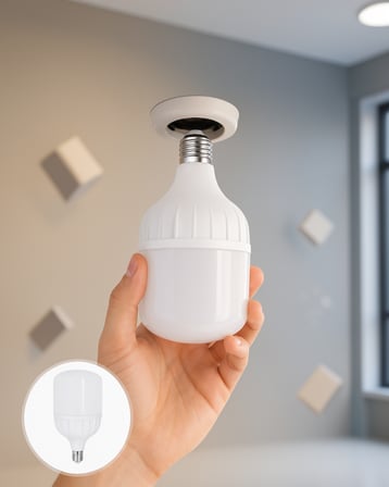 Şarjlı LED Torch Ampul 30 Watt
