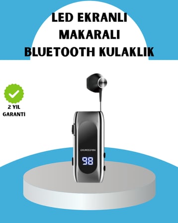 20 Dakikada Hızlı Şarj – Titreşimli Uyarılı Kablosuz Kulaklık -