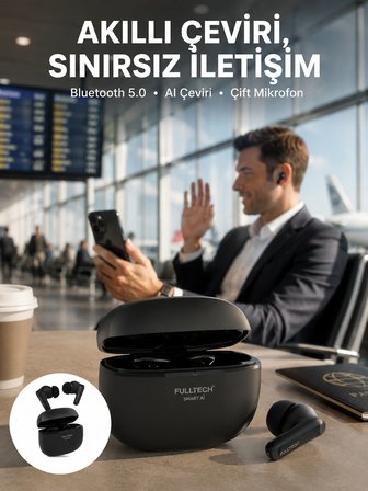 Gürültü Engelleyici TWS Kulaklık Uzun Pil Ömürlü ve Suya Dayanıklı Yeni Nesil -