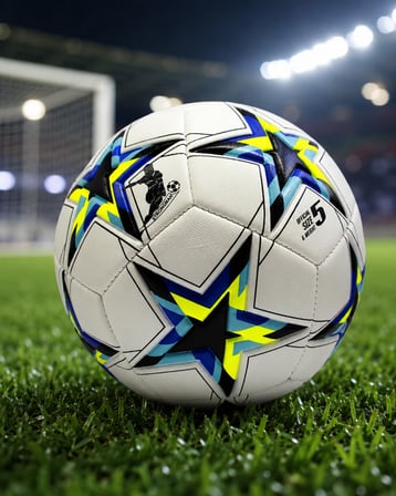Çocuk ve Yetişkin İçin Futbol Topu Güçlü Dış Yüzeyli Spor Topu -