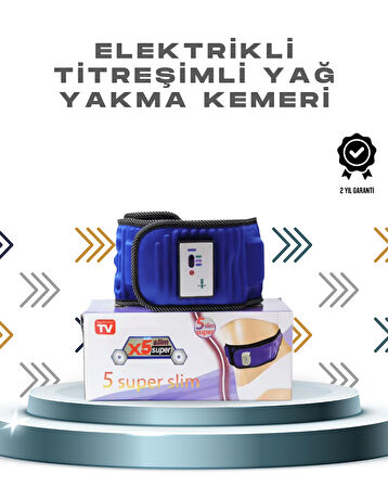 5 Motorlu Manyetik Masaj Kemeri – Bel, Kalça ve Bacak İçin Zayıflama