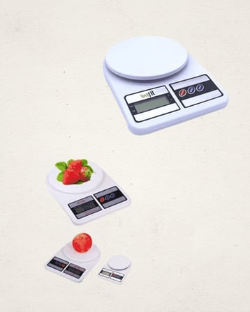 10 Kg Kapasiteli LCD Ekranlı Dijital Mutfak Tartısı