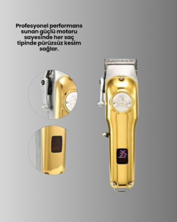 Ergonomik Tasarımlı, Hafif ve Taşınabilir Profesyonel Tıraş Makinesi