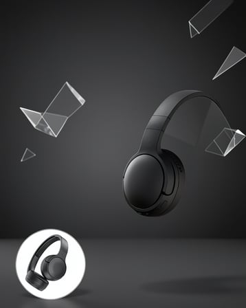 Kulak Üstü Bluetooth Kulaklık Uzun Ömürlü 32 Ohm