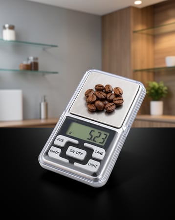 300 gr Hassas Cep Terazisi Mavi Işıklı LCD Ekran