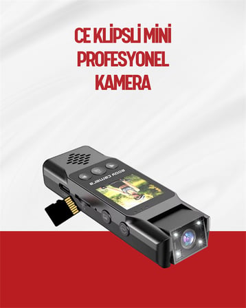 Hareket Algılayıcılı Taşınabilir Mini Kamera – 3MP Fotoğraf, Düşük Güç Tüketimi -