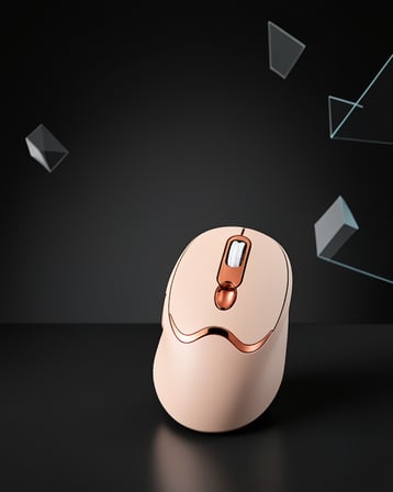 Şarjlı Kablosuz Mouse Sessiz Tıklama Çoklu Cihaz Uyumlu
