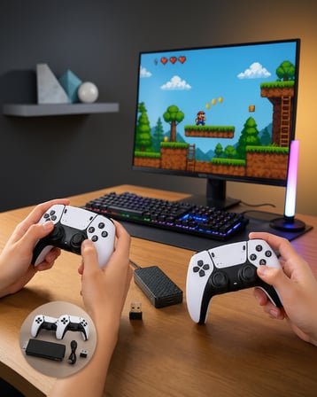 Retro Oyun Konsolu 4K HDMI Kablosuz Joystick