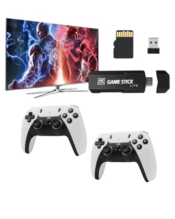 Retro Oyun Konsolu 4K HDMI Kablosuz Joystick