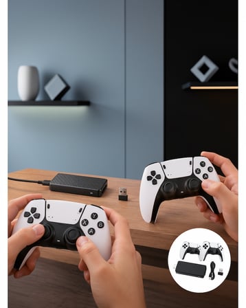Taşınabilir Retro Oyun Çubuğu Kablosuz Kolu Seti