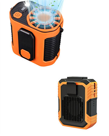 Taşınabilir USB Şarjlı Turbo Fan – 3 Modlu Soğutma, Hafif & Kompakt