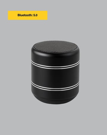 Mini Alüminyum Bluetooth Hoparlör Yüksek Bas Performansı
