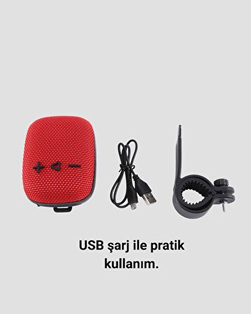 Taşınabilir Bluetooth Hoparlör 800mAh Uzun Pil Ömrü