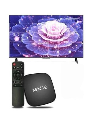 2.4G Wifi Tv Box Medya Oynatıcı TV Uyumlu MX Box Kutusu Android TV -